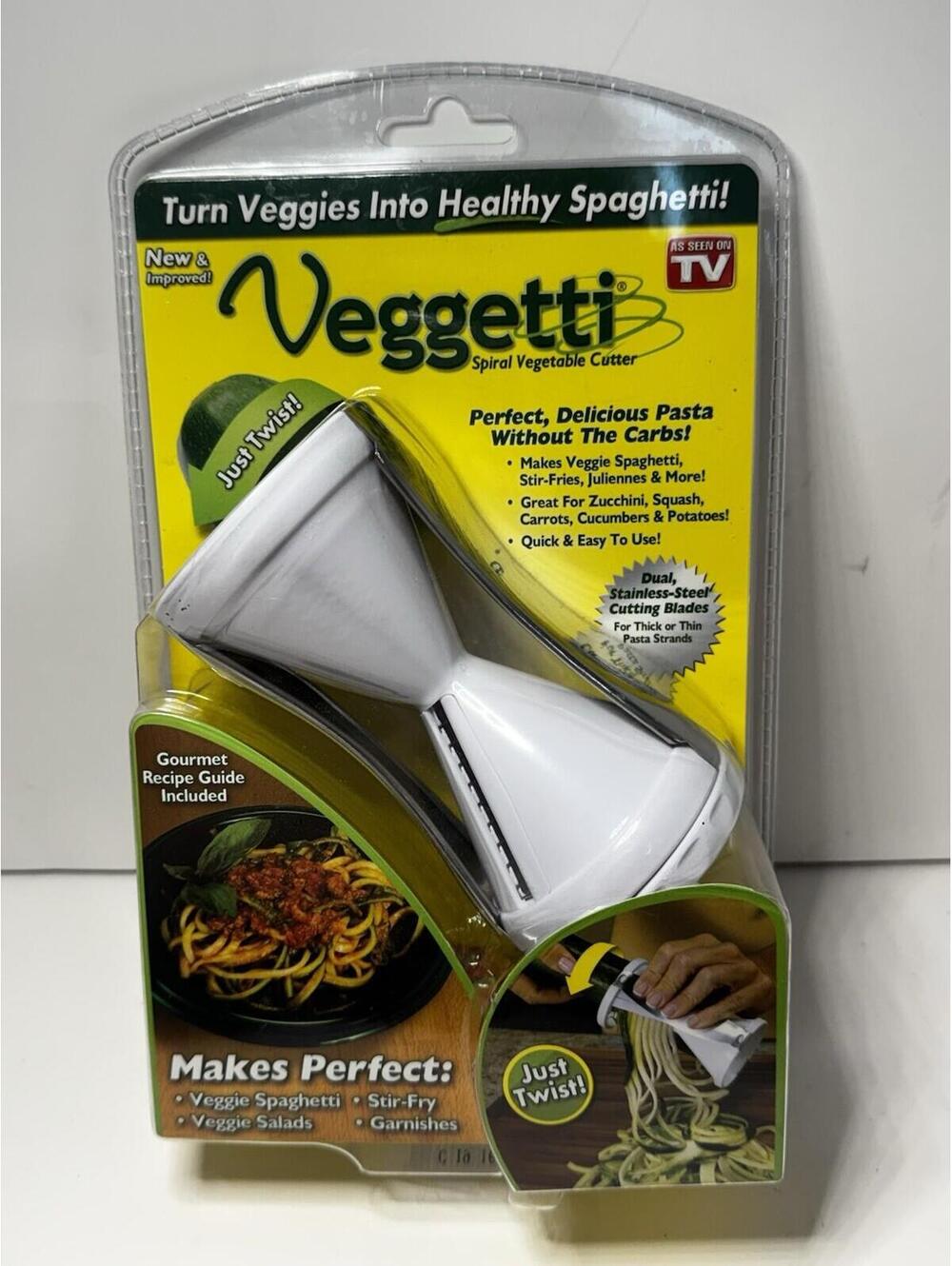 Veggetti Spiral Vegetable Cutter As Seen On TV New Sealed